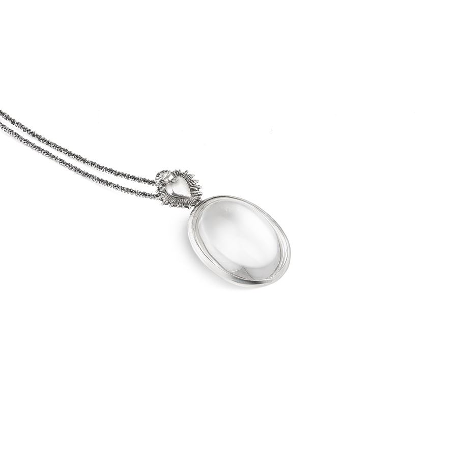 'Sacred heart' pendant CUORE SACRO | CD TONDO CDRARG